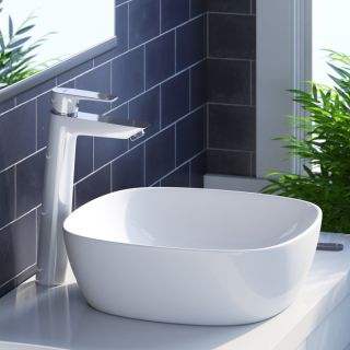 Смеситель для накладной раковины IDDIS Cloud белый/хром CLOSB01i01